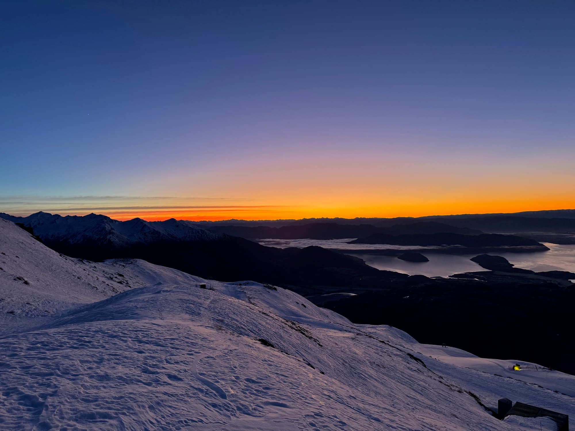 Rugged peaks rising from the wilderness